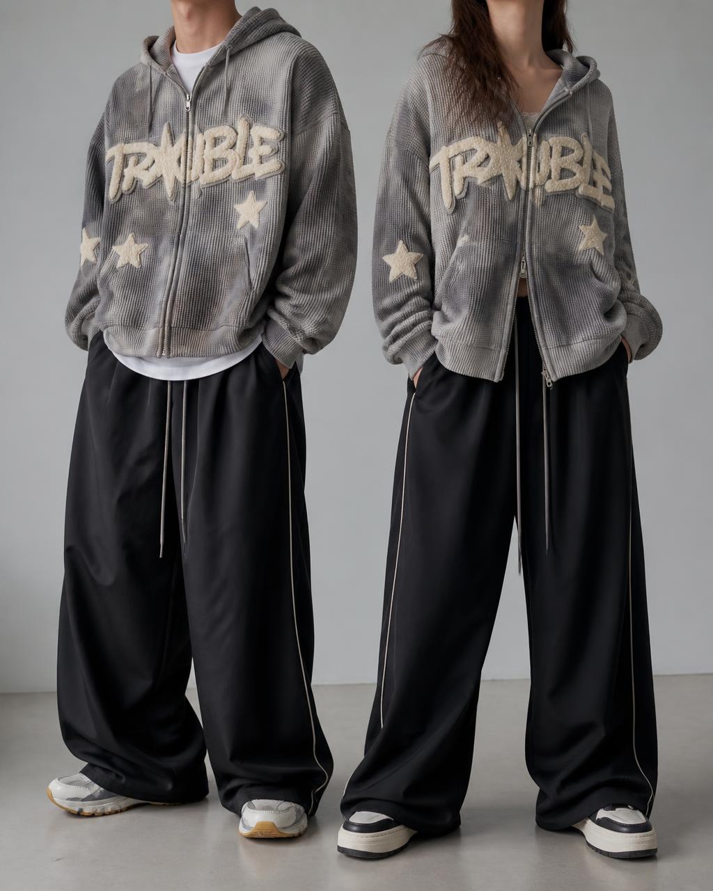 Grey Tie-Dye — on body