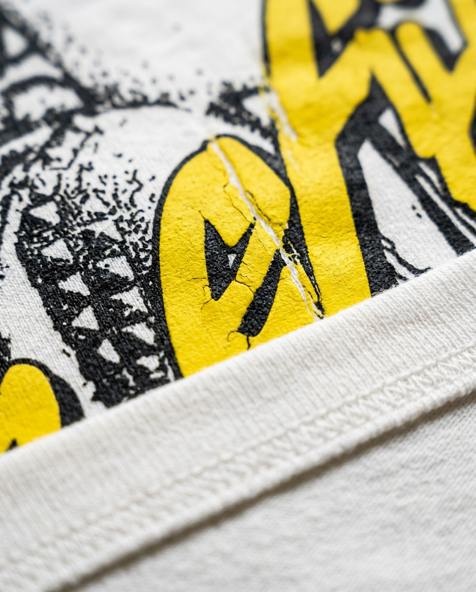 Yellow — fabric up close