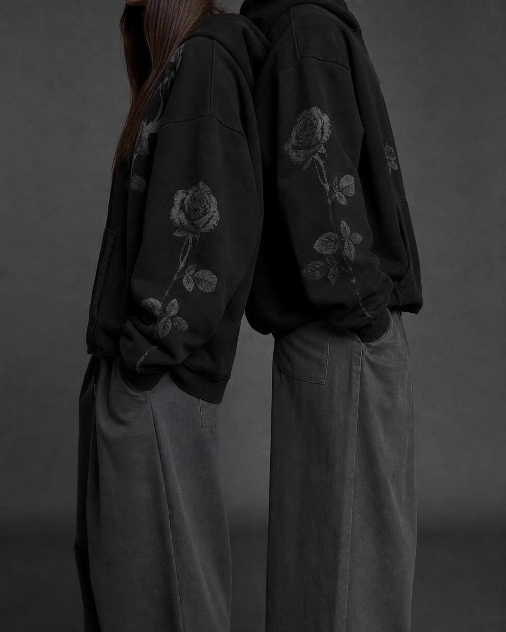 Black — on body