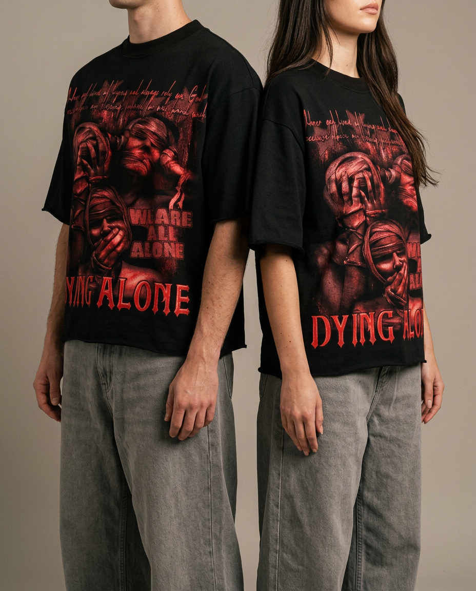 Red — on body