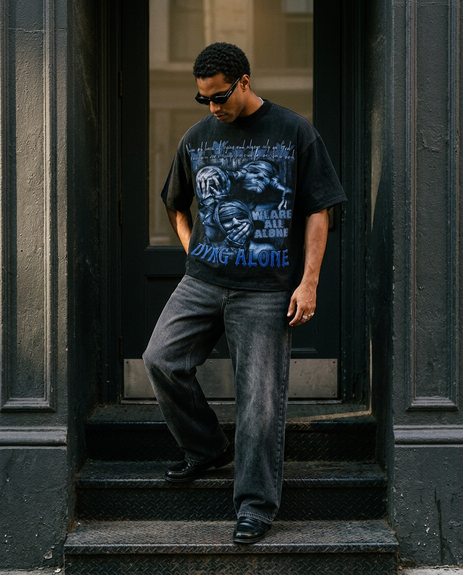 Blue — male editorial
