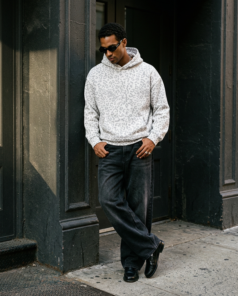 Grey Leopard — male editorial